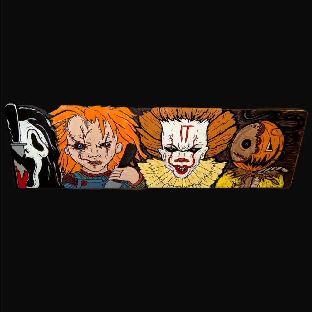 CUSTOM HALLOWEEN HORROR PAINTING